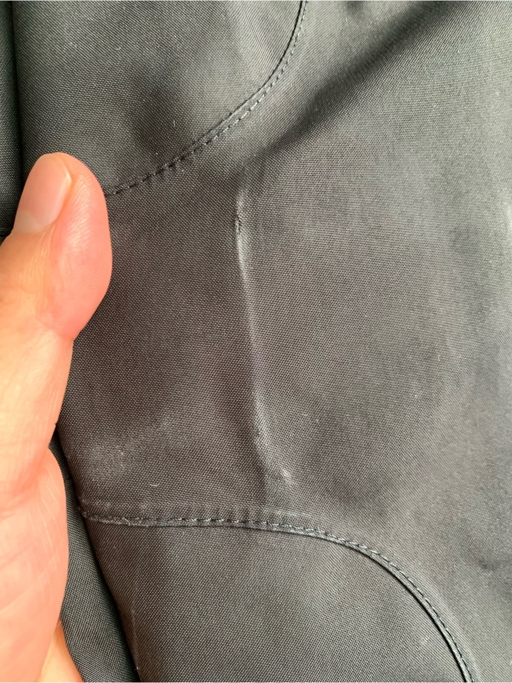 Patagonia Black Hooded Trench Coat - Picture 3 of 16